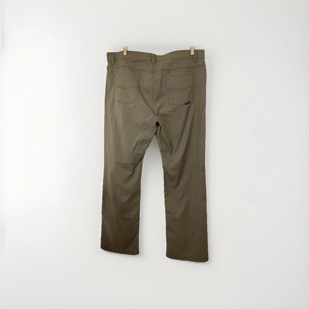 Prana Brion Men's Slim Brown Pants Size 38w32L‎ Outdoor Active Hiking M4BN32312